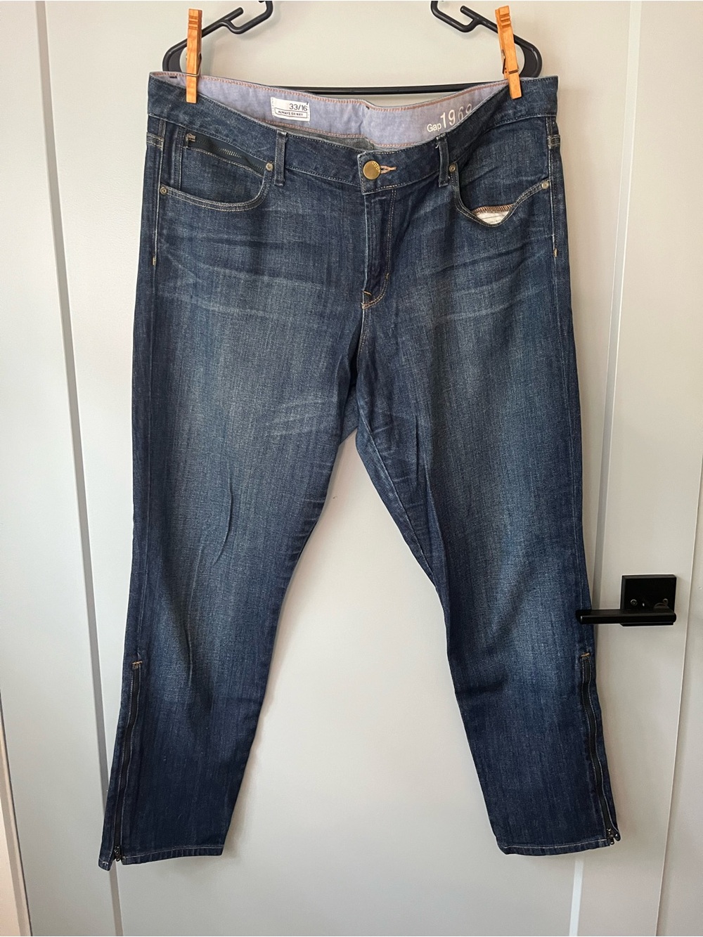 Vintage Gap Ankle Zip Jeans
